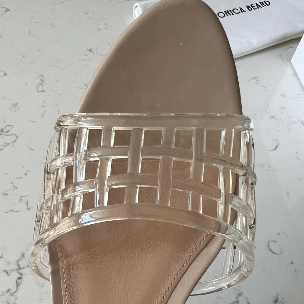 Like New Veronica Beard Tia Jelly Sandal - Picture 3 of 5